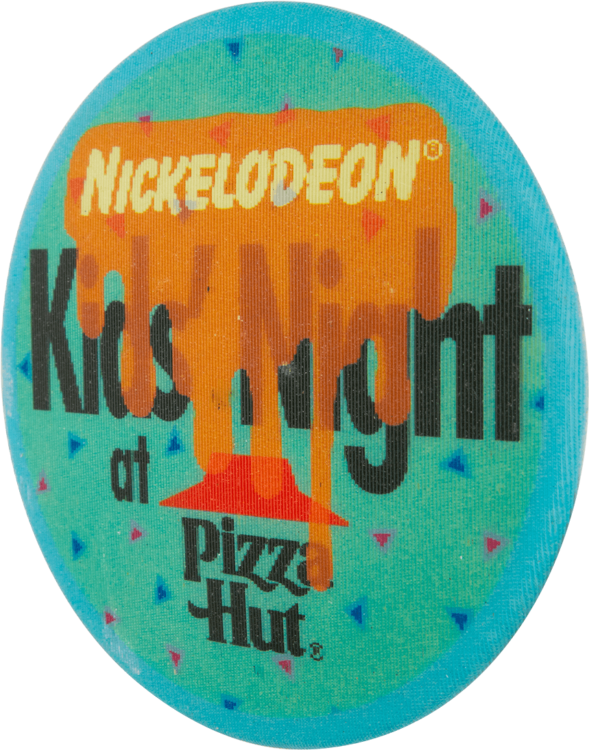 Kids' Night At Pizza Hut Event Button Museum - Old Pizza Hut (1000x1175), Png Download