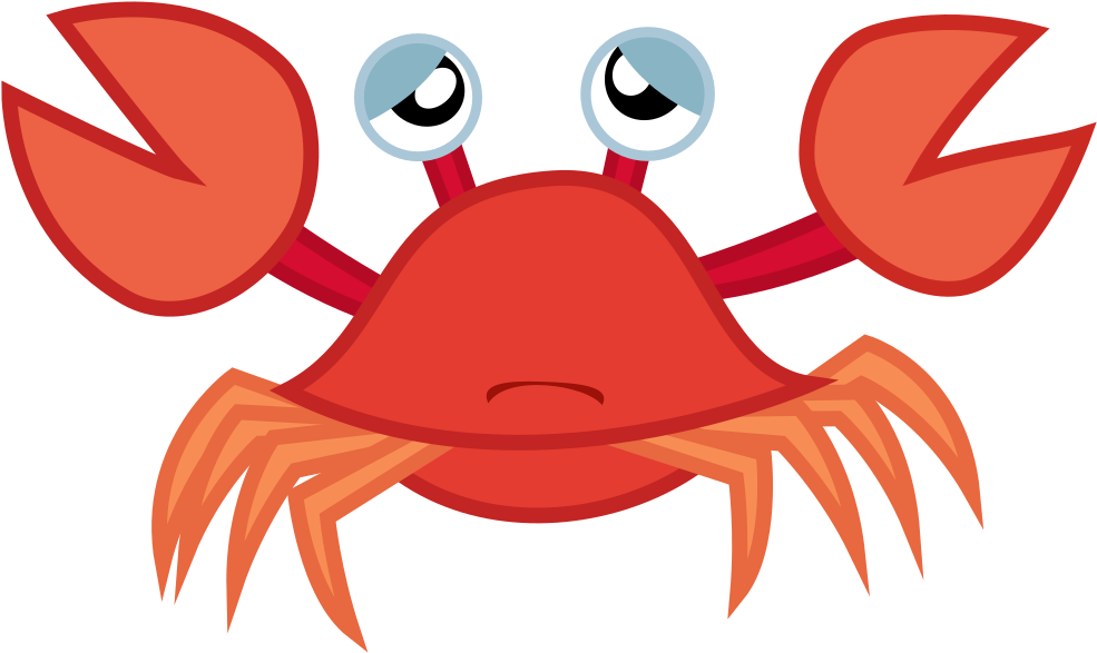 Cheezedoodle96, Crab, Ppov, Reaction Image, Sad, Safe, - Crab Sad Png (985x587), Png Download