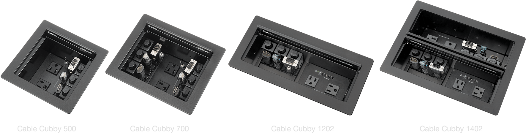 Cable Cubby - Extron Cable Cubby 700 (1856x572), Png Download