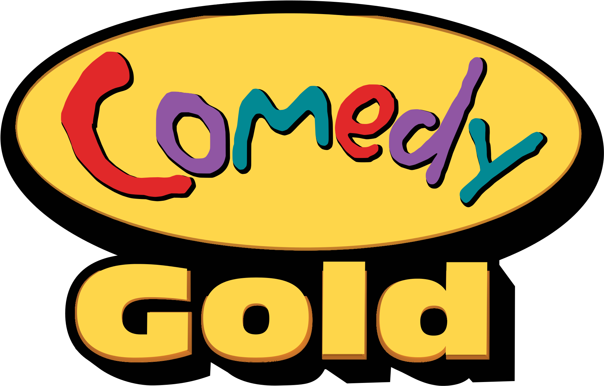 Open - Comedy Gold Logo (2000x1333), Png Download