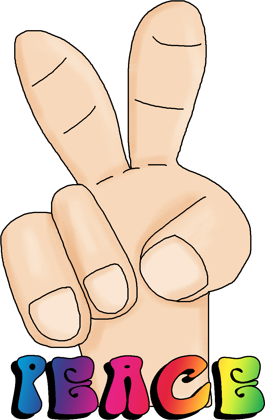 Peace Sign Hand Pngpeace Sign Hand Png (989x1460), Png Download