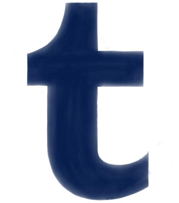 Tumblr Logo Symbol - Simbolo (923x744), Png Download