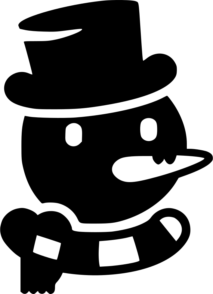 Snowman Comments - Cartoon (708x980), Png Download