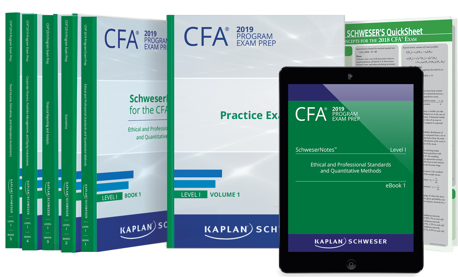 Cfa Study Note Package - Cfa 2019 Schweser Notes (1668x1084), Png Download
