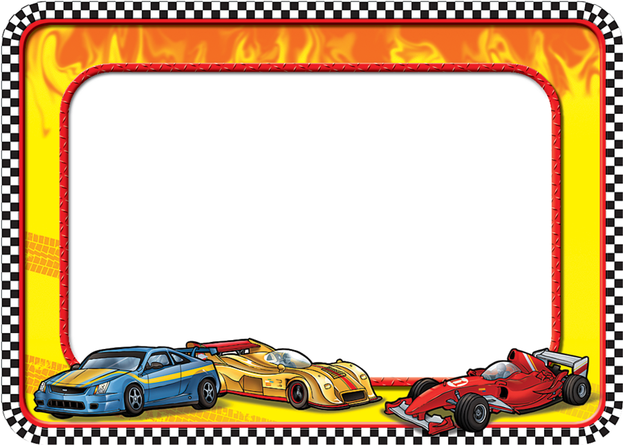 Tcr5310 Race Cars Name Tags Image - Race Car Name Tag (900x900), Png Download