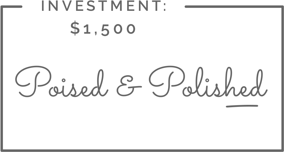 Belamarca Studio Poised And Polished Package - Calligraphy (1000x614), Png Download