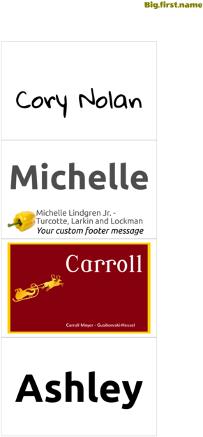 Avery Inserts Compatible Nametag For - Amber (541x700), Png Download