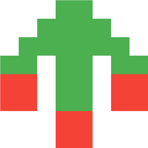 Missle Toe - Space Invaders Alien Sprite (1200x1200), Png Download