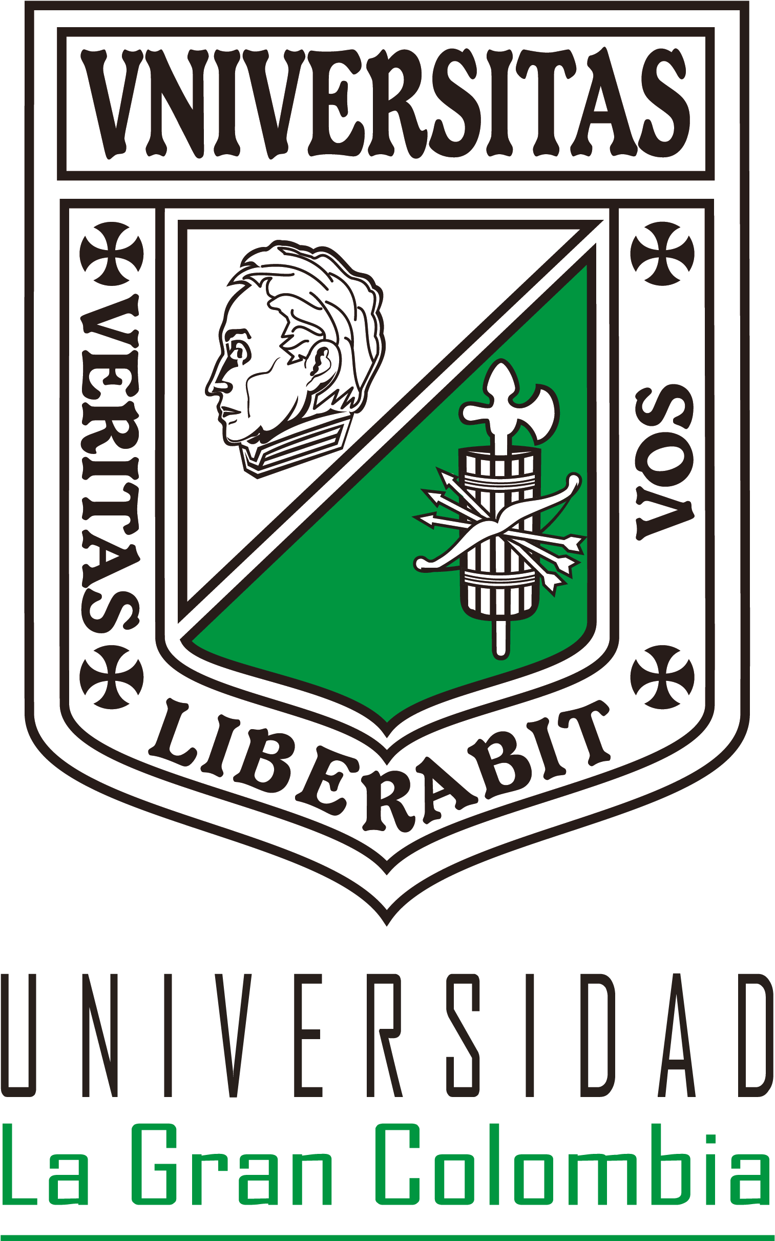 La Gran Colombia Logo By Nolan Zieme - La Gran Colombia University (2538x2538), Png Download