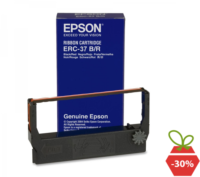 Ribon Epson Erc-37, Negru - Epson Ribbon Cartridge Erc 38 B (800x600), Png Download