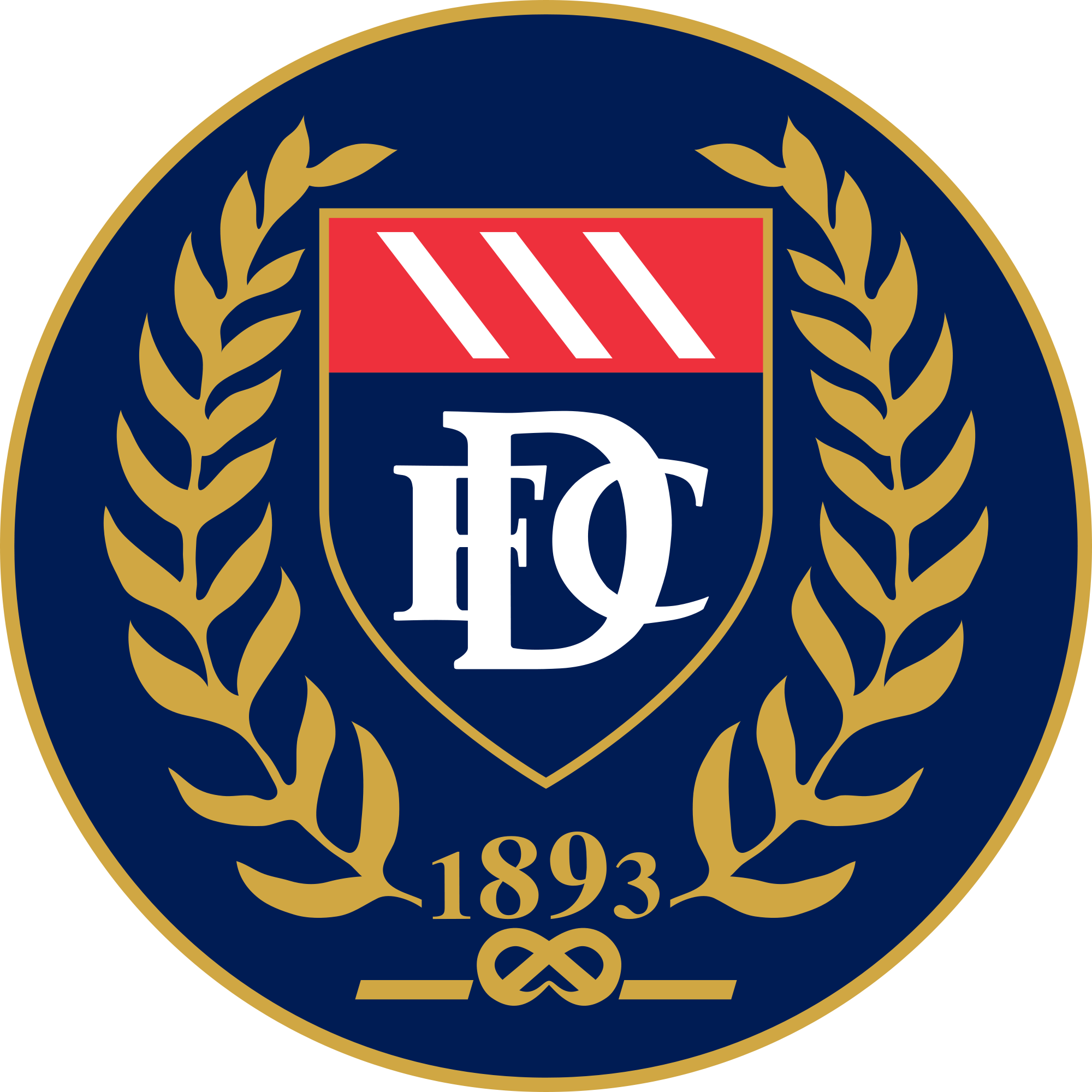 Aberdeen Fc Soccer Badges/patches Pinterest - Dundee F.c. (2000x2000), Png Download