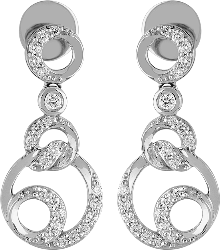 Orra Platinum Earring - Earrings (1200x1000), Png Download