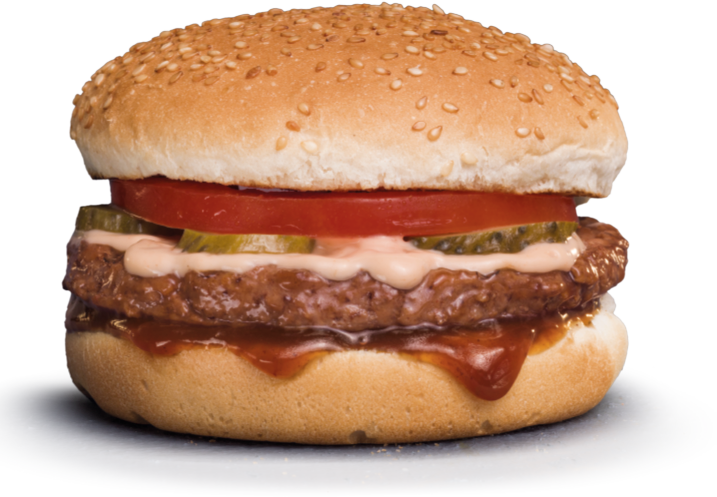 Burger - Patty (717x497), Png Download