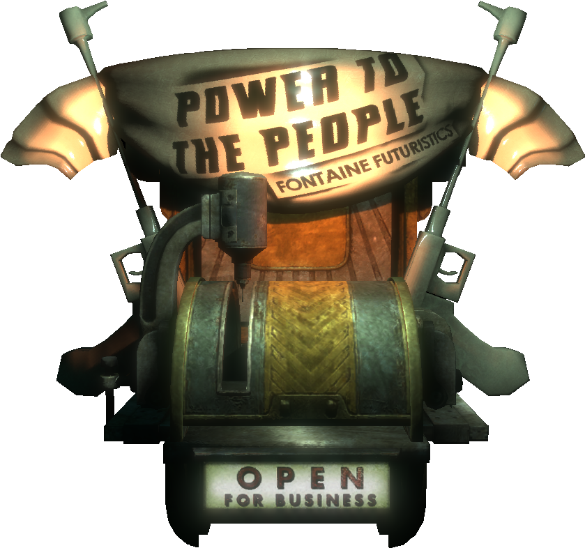 Machine Png Transparent - Bioshock Power To The People Locations (873x816), Png Download