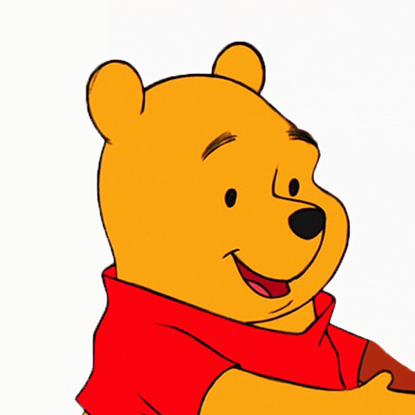 Whitney The Pooh (600x600), Png Download