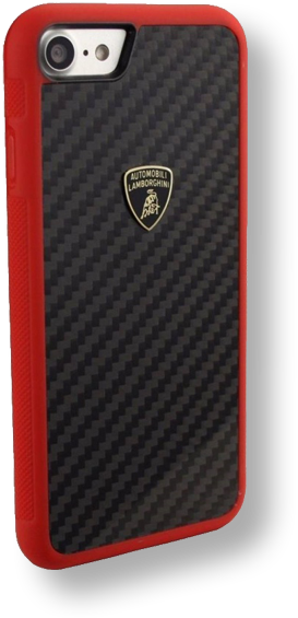 Lamborghini-carbon Fiber Case Iphone - Mobile Phone Case (592x600), Png Download