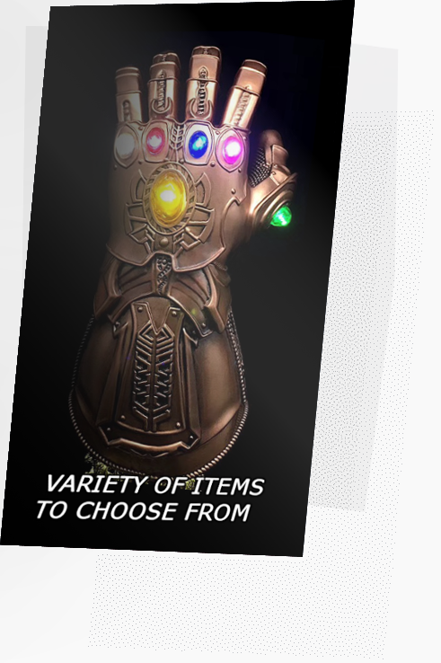 Infinity Handschuh (491x738), Png Download