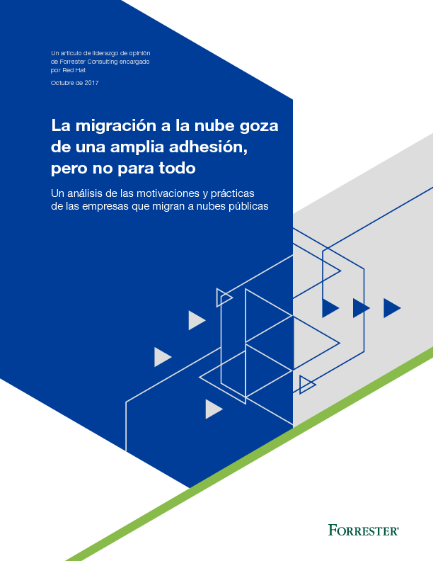 La Migración A La Nube Goza De Una Amplia Adhesión, - Forrester Research (612x792), Png Download