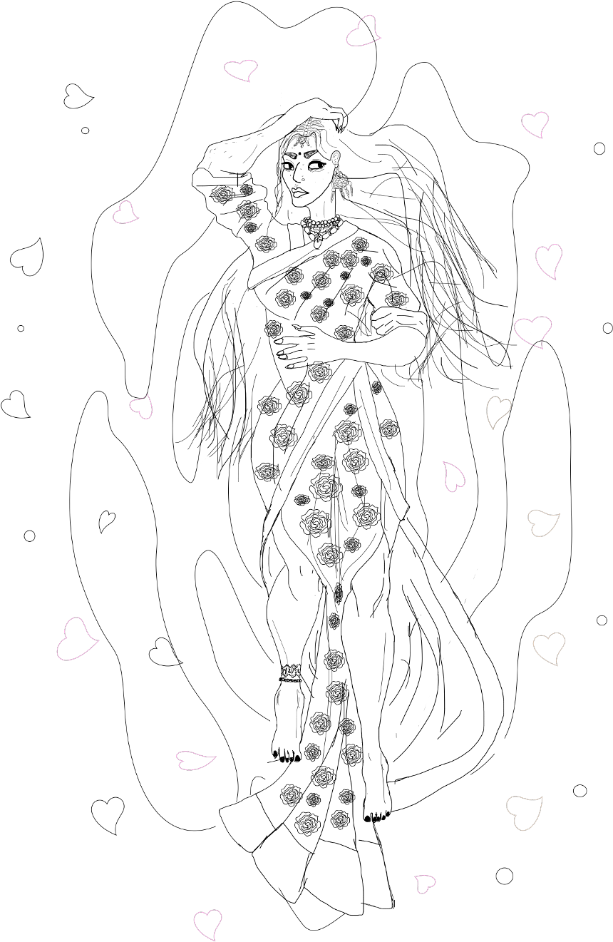 Symmetra Sticker - Line Art (1024x1365), Png Download