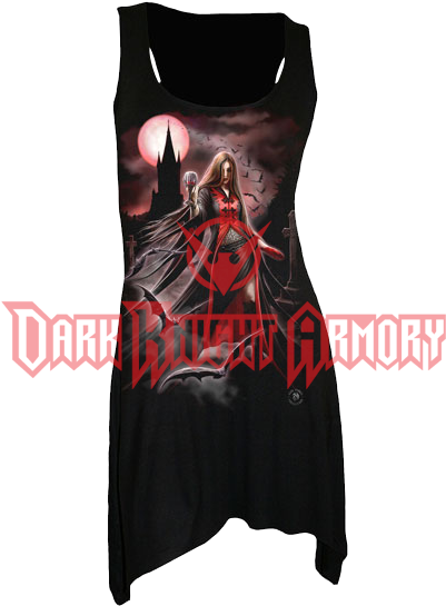 Blood Moon Gothic Womens Vest - Scottish Cloak (564x564), Png Download