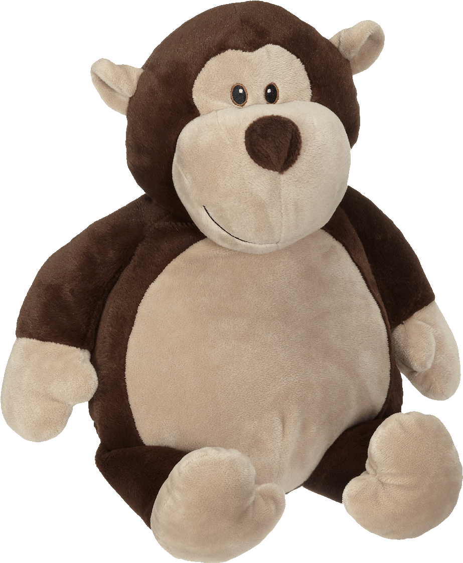 Monty Monkey - Stuffed Toy (1200x1200), Png Download