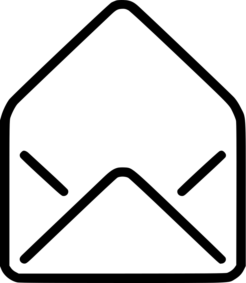 Envelope Icon Png (851x980), Png Download