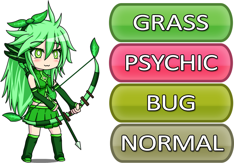 Gacha World In The Style Of Pokemon - Cartoon (1035x639), Png Download