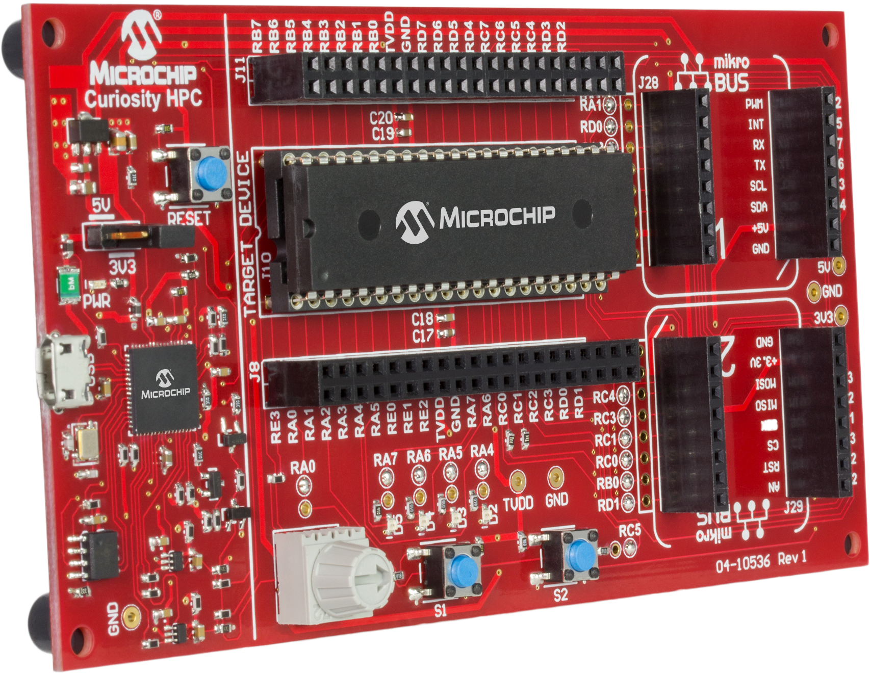 Featured Development Tools - Microchip Microcontroller (2700x1800), Png Download