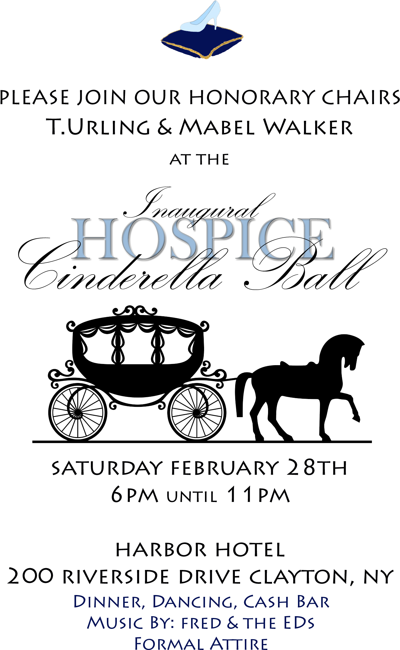 Inaugural Hospice Cinderella Ball (1650x2550), Png Download
