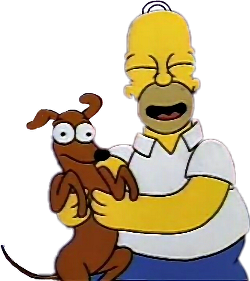 Thesimpsons Sticker - Cartoon (1024x1149), Png Download