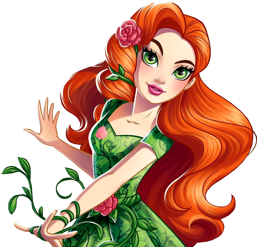 Hd Profile Art - Poison Ivy Dc Super Hero Girls (1122x1080), Png Download