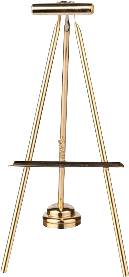 This 1 Inch Scale, Battery Operated, Led Miniature - Easel With Light (1024x1024), Png Download