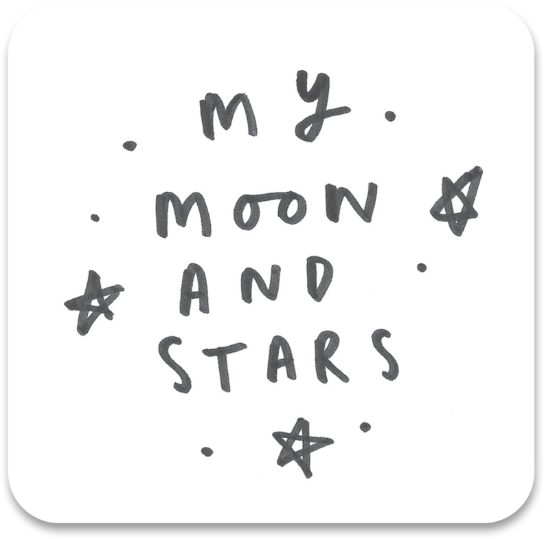 My Moon And Stars Coaster - Number (1024x1024), Png Download