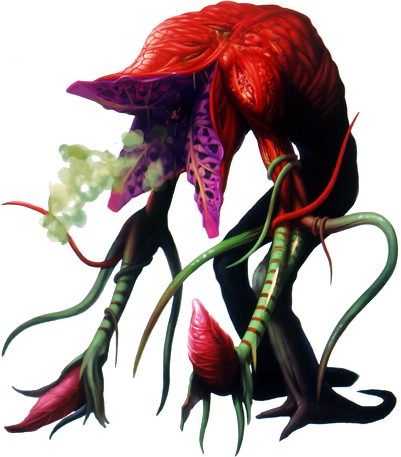 Poison Ivy - Resident Evil Monsters (1400x1600), Png Download