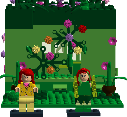 House Of Poison Ivy - Lego Poison Ivy House (1126x576), Png Download