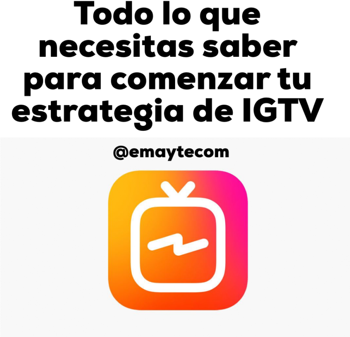 Todo Lo Que Necesitas Saber Sobre Igtv, El Nuevo Canal - Good Morning Children (1170x1170), Png Download