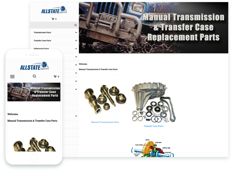 Allstate Gear - Web Page (783x583), Png Download