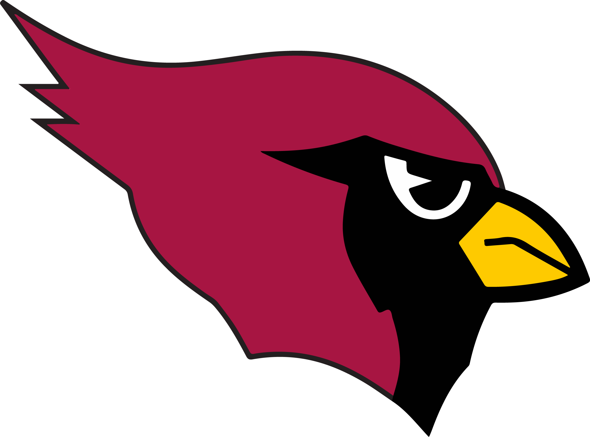 1994 - - St Louis Cardinals Nfl Logo (2338x1731), Png Download