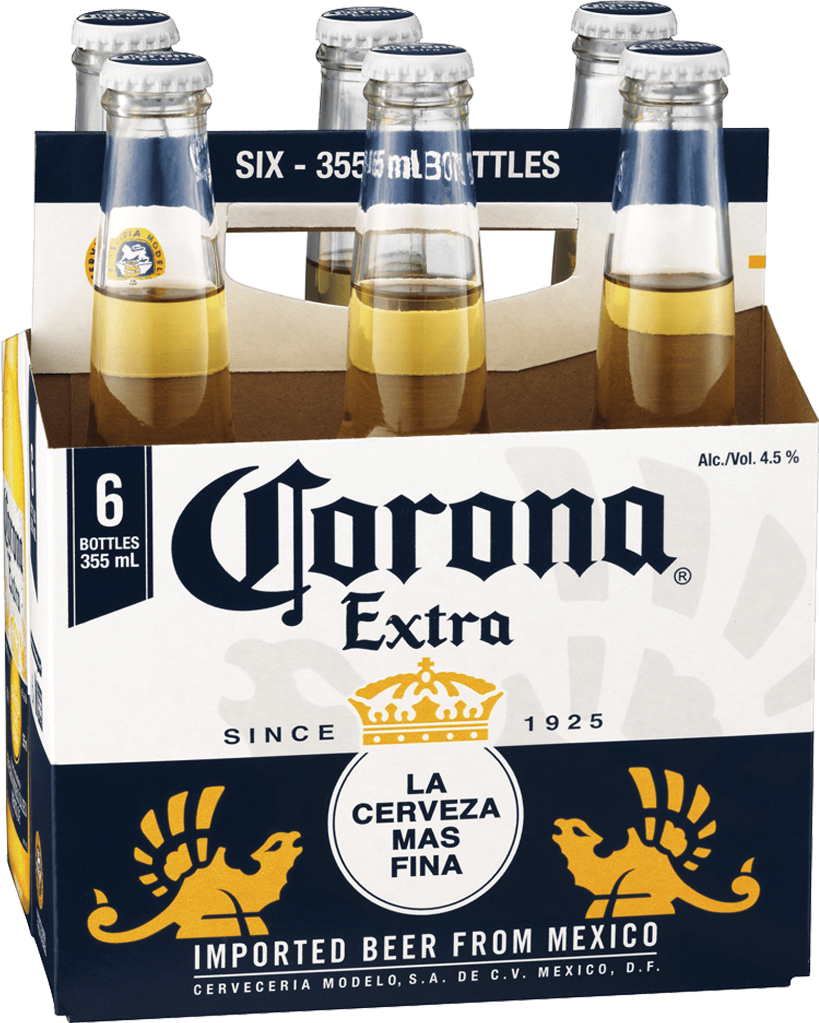 Corona Parallel Stubbies - Corona Extra (2000x2000), Png Download