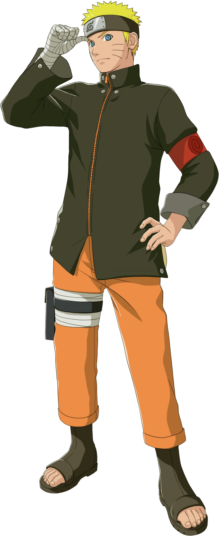 Png Naruto Pluspng - Naruto The Last Png (800x1967), Png Download