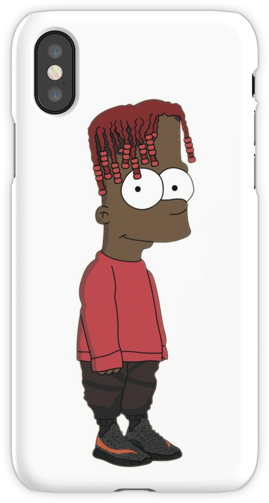 Lil Yachty Vb Iphone X Snap Case - Cartoon Lil Yachty (750x1000), Png Download