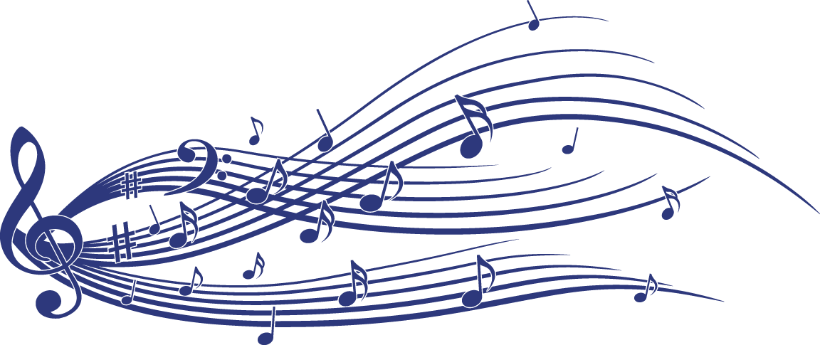 Music Staff Wall Decals Style And Apply - Boat (1152x485), Png Download