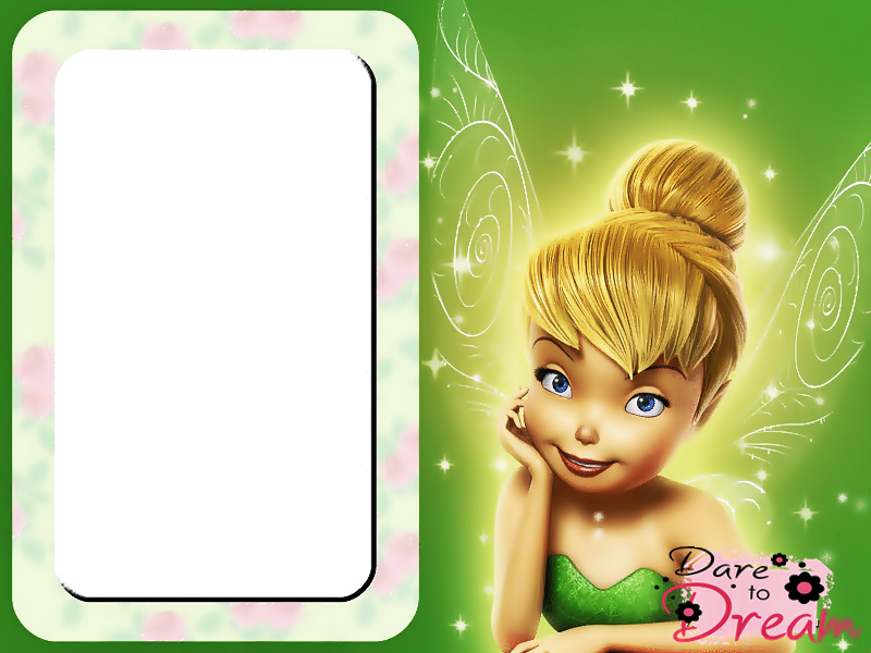 Transparent Frame - Tink <3 - Marcos Para Fotos De Tinkerbell (800x600), Png Download