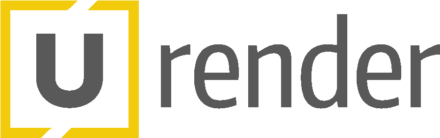 U-render - Render Logo (963x400), Png Download