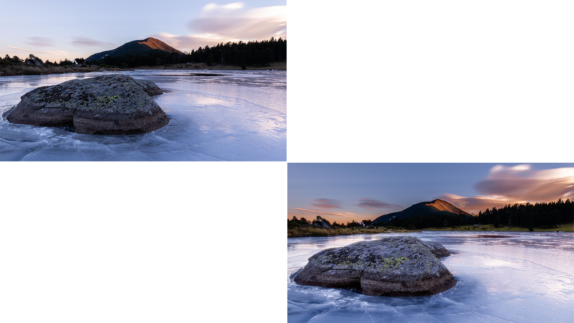 Before And After Result Of A Luminosity Masks Editing - Reflection (1920x1080), Png Download
