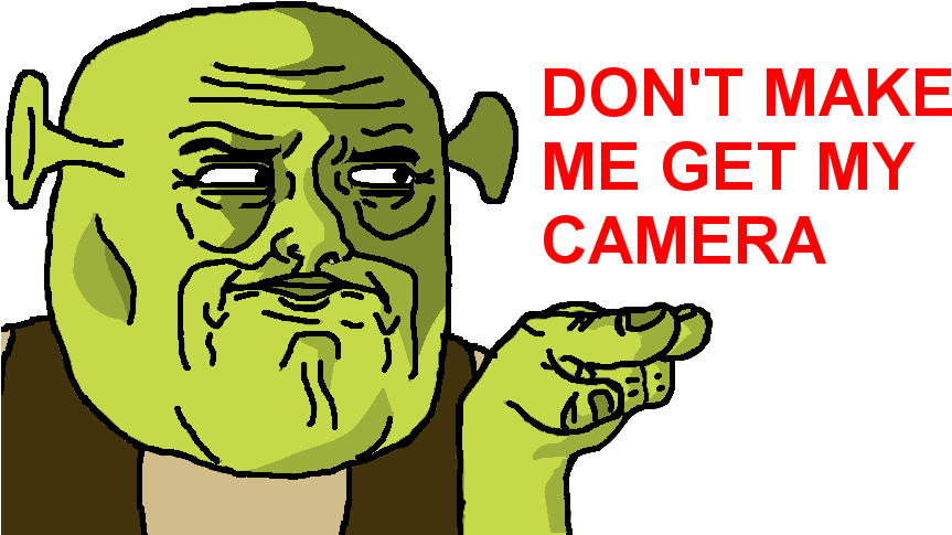 View Samegoogleiqdbsaucenao Shrek Watching You , - Illustration (930x520), Png Download