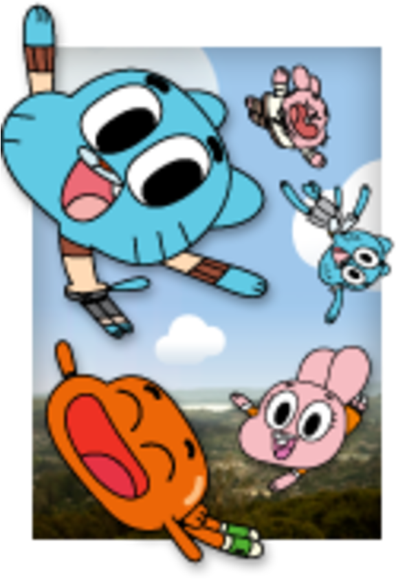 The Amazing World Of Gumball - Amazing World Of Gumball (600x854), Png Download