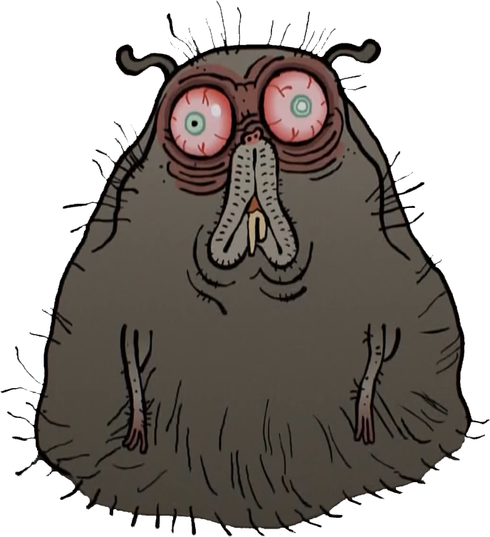 Star Nosed Mole Clipart - Chris Morris El Asombroso Mundo De Gumball (720x780), Png Download