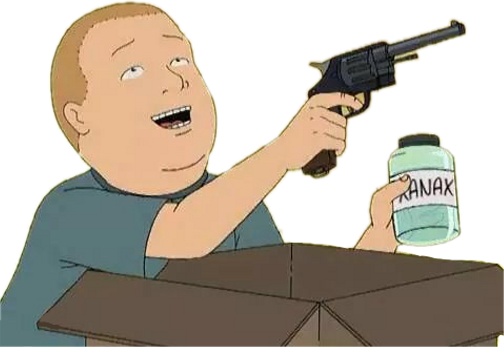 Kingofthehill Sticker - King Of The Hill Bobby Xanax (1024x705), Png Download