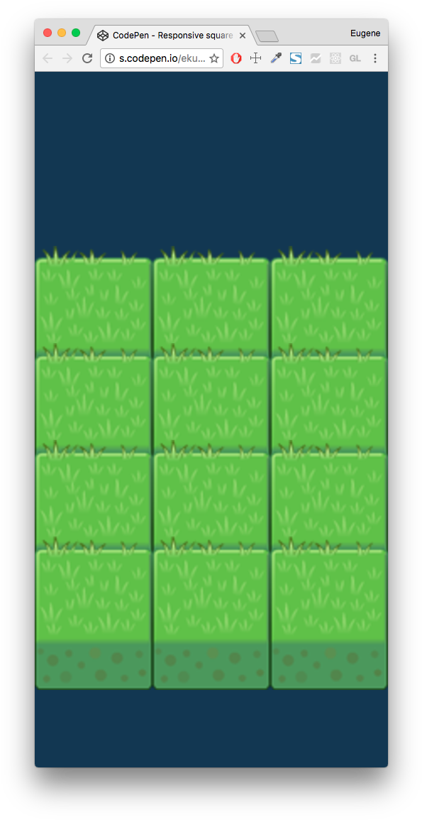 Preserving Aspect Ratio In A Css Grid - Art (610x1165), Png Download